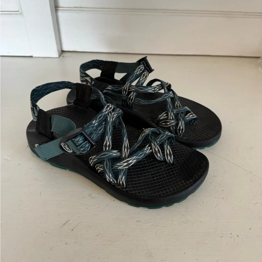 Chaco ZX/2‎ sandals in the Angular Teal size women’s 6